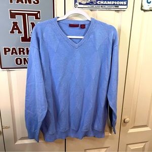 American Blue V-Neck Sweater
